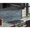 Msi Oasis Blast 12 In. X 12 In. X 6 Mm Glass Mesh-Mounted Mosaic Tile, 15PK ZOR-MD-0278